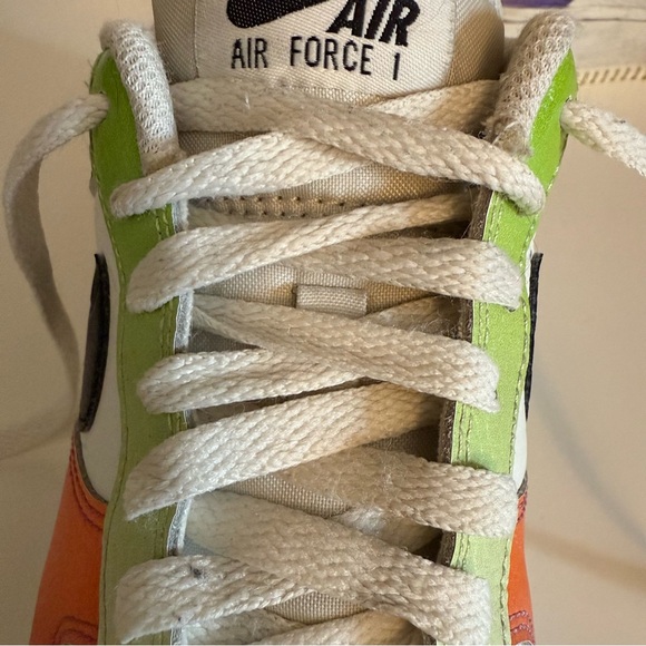 Women's Nike Air Force 1 Low Bright Multi-Color Gradient Shoes Sneakers Size 7.5 - Picture 11 of 16